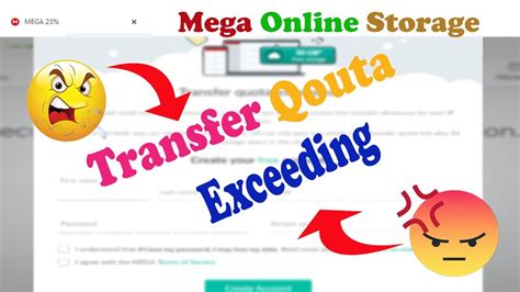 mega daily transfer quota.